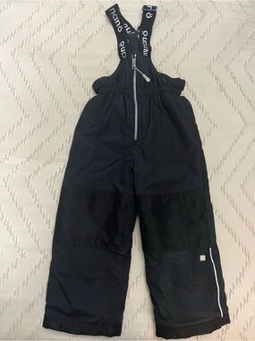 Nano Black Snow Pants Bib Overalls – Size 3